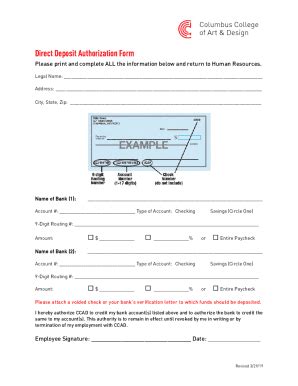 Fillable Online Navy Federal Credit Union Direct Deposit Authorization