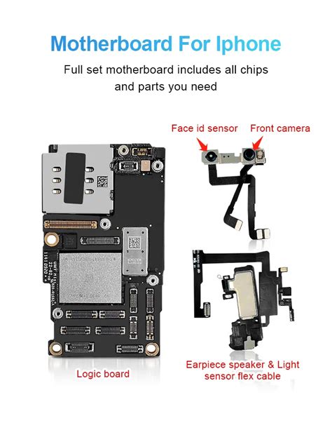 64gb 128gb 256gb 512gb 100 Original Unlocked Mobile Phone Motherboard