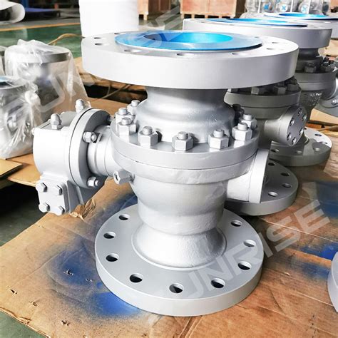 Trunnion Ball 6inch Cl600 Ball Valve Flange Rf Ansi B16 5 Full Bore Body Astm A216 Wcb Api