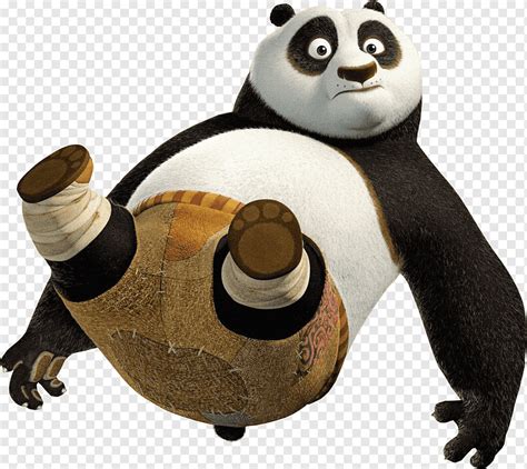 Po Panda Gigante Maestro Shifu Kung Fu Panda Pared E Dibujos Animados