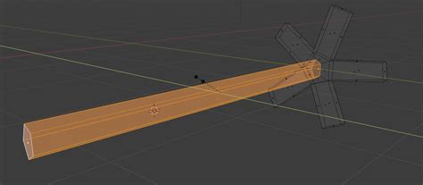 Modeling How To Scale Down Part Of An Object Evenly Blender Stack