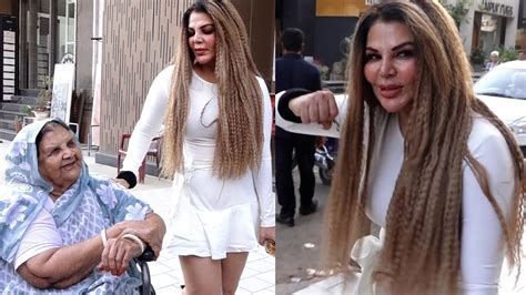 Rakhi Sawant Spotted At Gym In Andheri And Talk About Salman Khan Ms