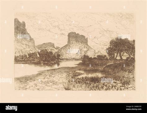 Green River Wyoming Territory 1886 Stock Photo Alamy