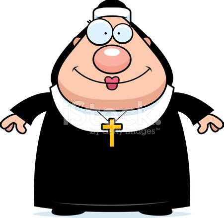 Smiling Cartoon Nun Stock Photo Royalty Free FreeImages