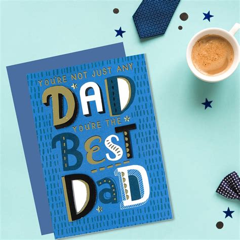 Best Dad The Ultimate Dad Embellished Fathers Day Greeting Card Love