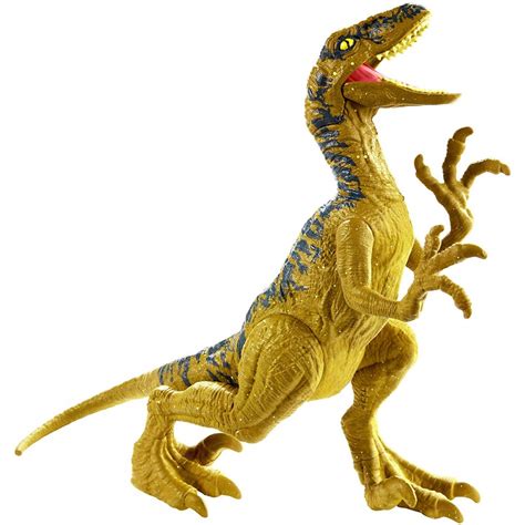 Mattel Jurassic World Basic Dinosaur Figures Velociraptor Delta Fpf11 Gcr46 Toys Shopgr