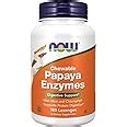 Amazon Now Foods Papaya Enzyme Chewable Count Health