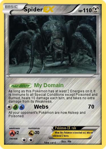 Pokémon Spider 2220 2220 - My Domain - My Pokemon Card