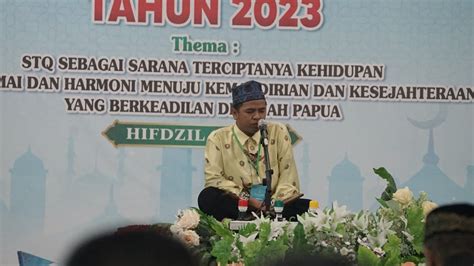 Final Hifdzil Qur An Kategori Juz Stq Xxvii Tingkat Provinsi Papua