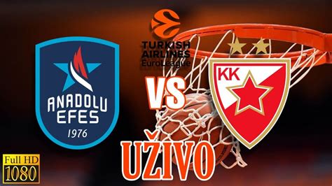 Efes Crvena Zvezda Uzivo Prenos Youtube