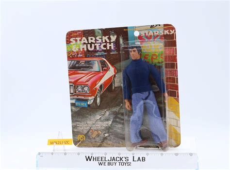 Starsky 8 Figure Starsky And Hutch 1976 Mego Vintage Doll New Mosc Sealed Wheeljacks Lab