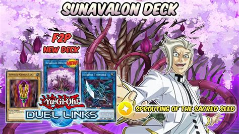 F2P SUNAVALON Deck New Deck New Character Yu Gi Oh Duel Links