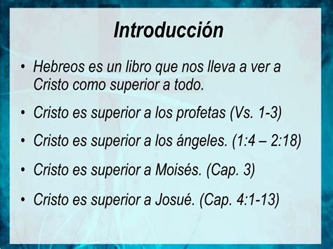 PPT Clase 4 Jesús superior a Josué PowerPoint Presentation free