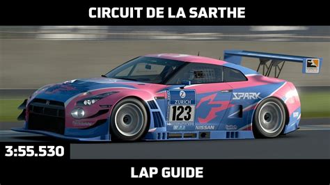 Gran Turismo Sport Daily Race Lap Guide Circuit De La Sarthe Youtube