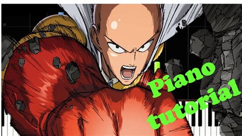 The Hero One Punch Man Op Piano One Punch Man Opening Piano Tutorial