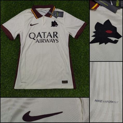 Jual Jersey Bola As Roma Away Vaporknit Player Issue Grade