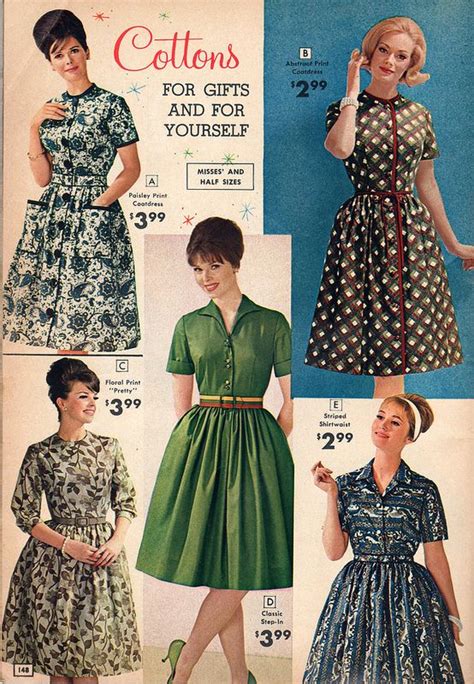 National Bellas Hess 1963 Vintage Outfits Dresses Vintage Outfits