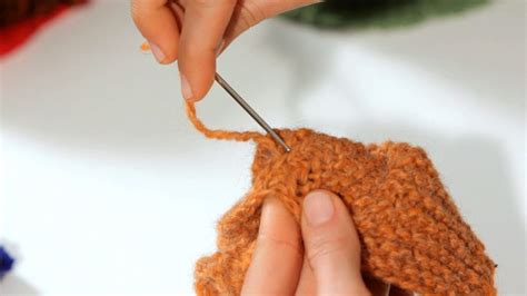 How To Sew A Knitted Seam