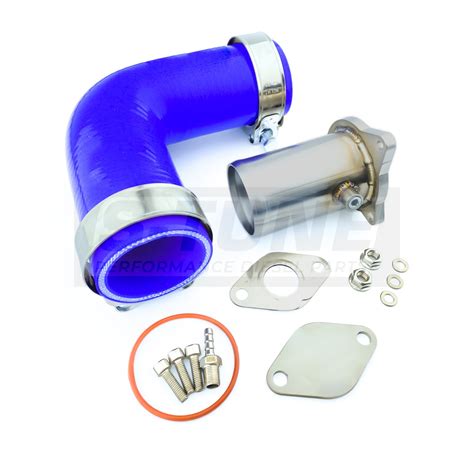 19 Tdi 57mm Egr Delete Kit With Silicone Elbow Pd130 Pd150 S Tune