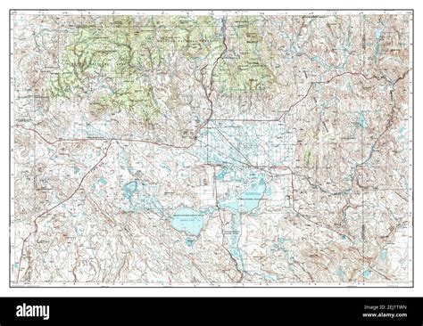 Map Of Burns Oregon Hi Res Stock Photography And Images Alamy