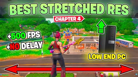 How To Get Best Stretched Resolution In Fortnite Chapter Fps