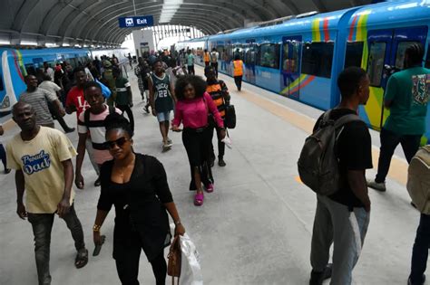 Lagos Nigeria Launches Metro Rail Service To Alleviate Traffic