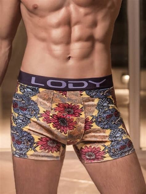 Boxer Lody Men Algod N Y Lycra Estampados Con El Stico Visible T S Al Xxl