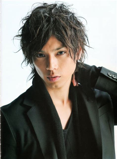 Mizushima Hiro Long Hair Styles Men Japanese Hairstyle Mens Hairstyles