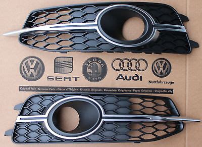 Audi A6 4G original Gitter Kühlergrill Stoßstange S Line grill ACC