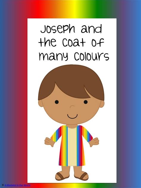 Joseph And The Coat Of Many Colours Printable Pack Coat Of Many