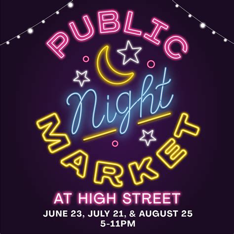 Public Night Market at High Street - 124 Street