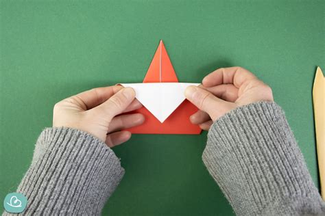 Origami Weihnachtsmann Einfache Faltanleitung Wunderbunt De