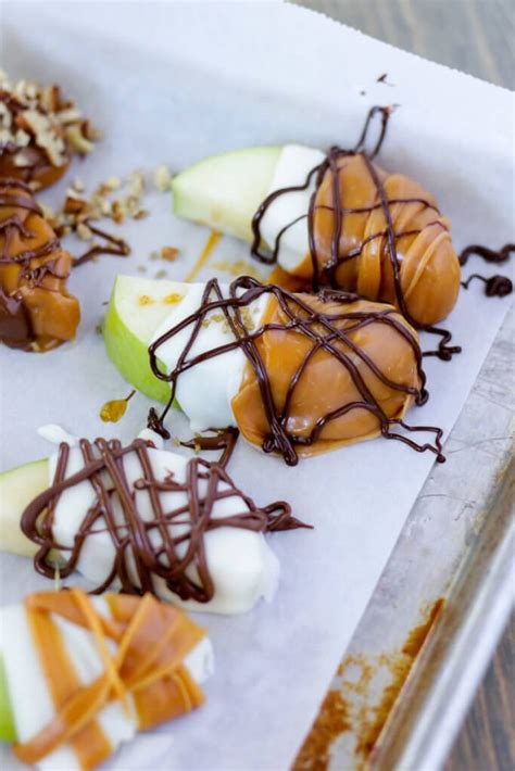 Caramel Apple Slices Easy Peasy Meals