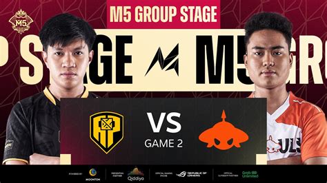 ID M5 Group Stage Hari 1 AP BREN VS BURMESE GHOULS GAME 2 YouTube