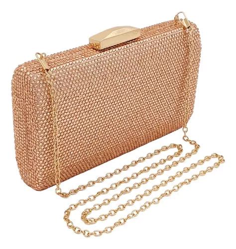 Bolso de fiesta para mujer con diamantes de imitación brillante