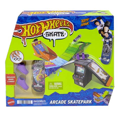 Hot Wheels Skate Drop In Skate Set 2024 Mix 1 Case Of 3