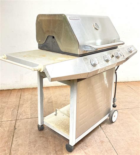 Lot Brinkmann Stainless Steel Propane BBQ Grill