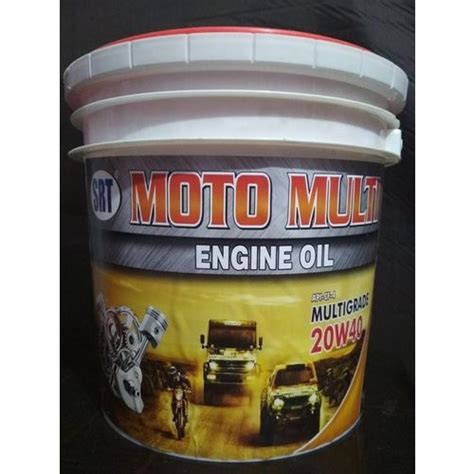 20w40 Engine Oil Multigrade Bike Engine Bucket Of 10 L Pack Size 900ml 210l At Rs 100 Litre