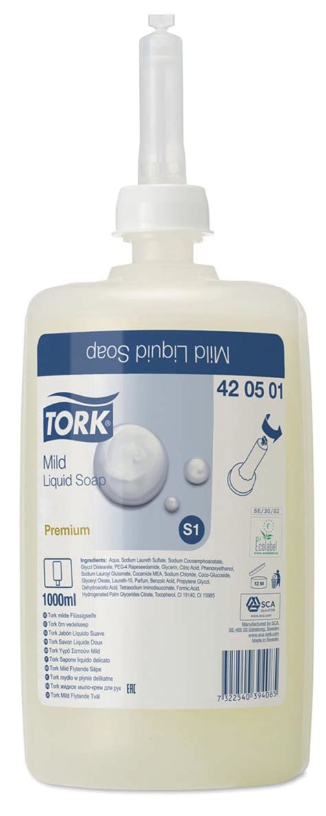 Tork Milde Vloeibare Zeep Systeem S1 Premium Navulling Van 1 Liter