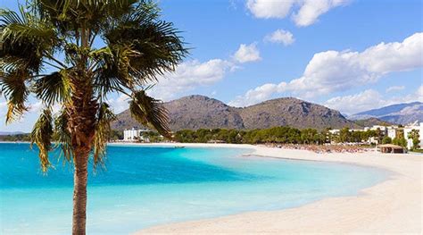 Praia De Alc Dia Uma Das Melhores Praias Urbanas De Maiorca