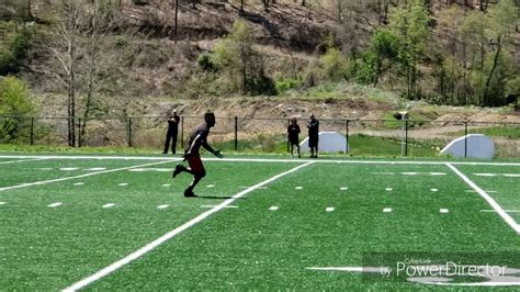 Amir Hairston Appalachia Prep Combine Greenbrier Sports Complex