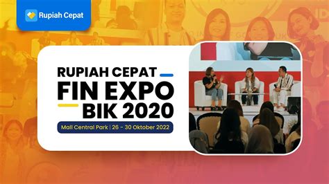 Rupiah Cepat Sukseskan Event Fin Expo Bik Youtube