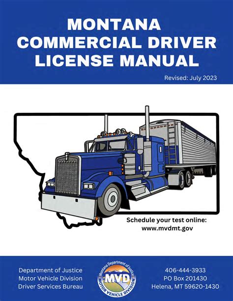 MT CDL Handbook Online 2024 DMV Test Pro