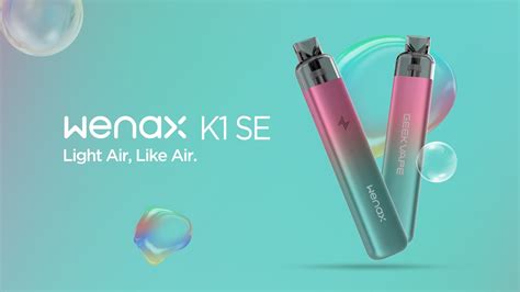 Geekvape Wenax K1 Se Kit Preview Ditch Disposables Buy This