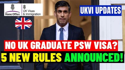 No More UK PSW Graduate Visa 5 New Rules Announced UK Graduate Route