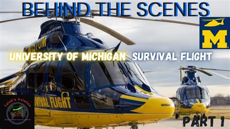 Behind The Scenes The 1st Air Ambulance History Of University Of Michigan Survival Flight P1