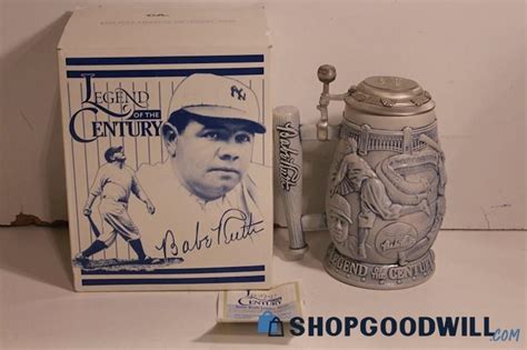 Babe Ruth Stein Legend Of The Century Shopgoodwill