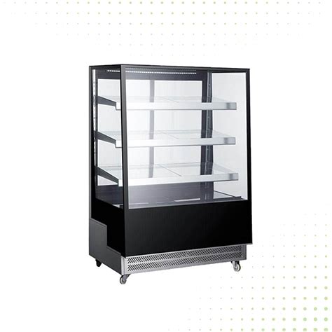 Standing Refrigerator Showcase 650lt From Piokit Black