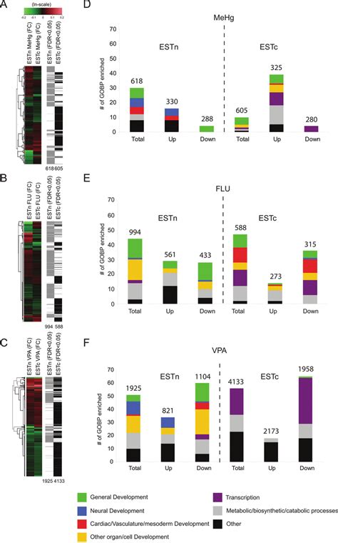 Compound Related Gene Expression Profiles In Estn And Estc Hierarchal