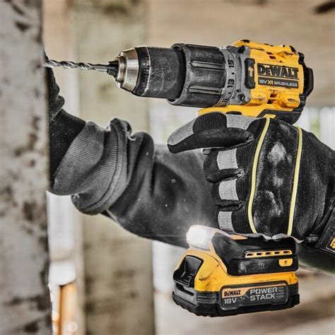 Trapano Avvitatore A Percussione Dewalt DCD805E2T QW 18V 2 0Ah